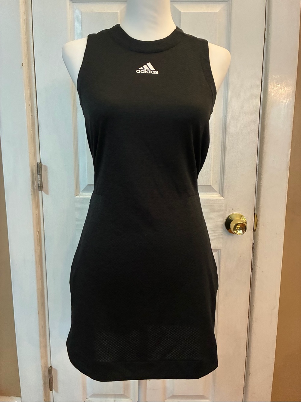 Adidas Team Issue Lite Athletic Dress Black Sleeveless Climalite Size S Sporty
